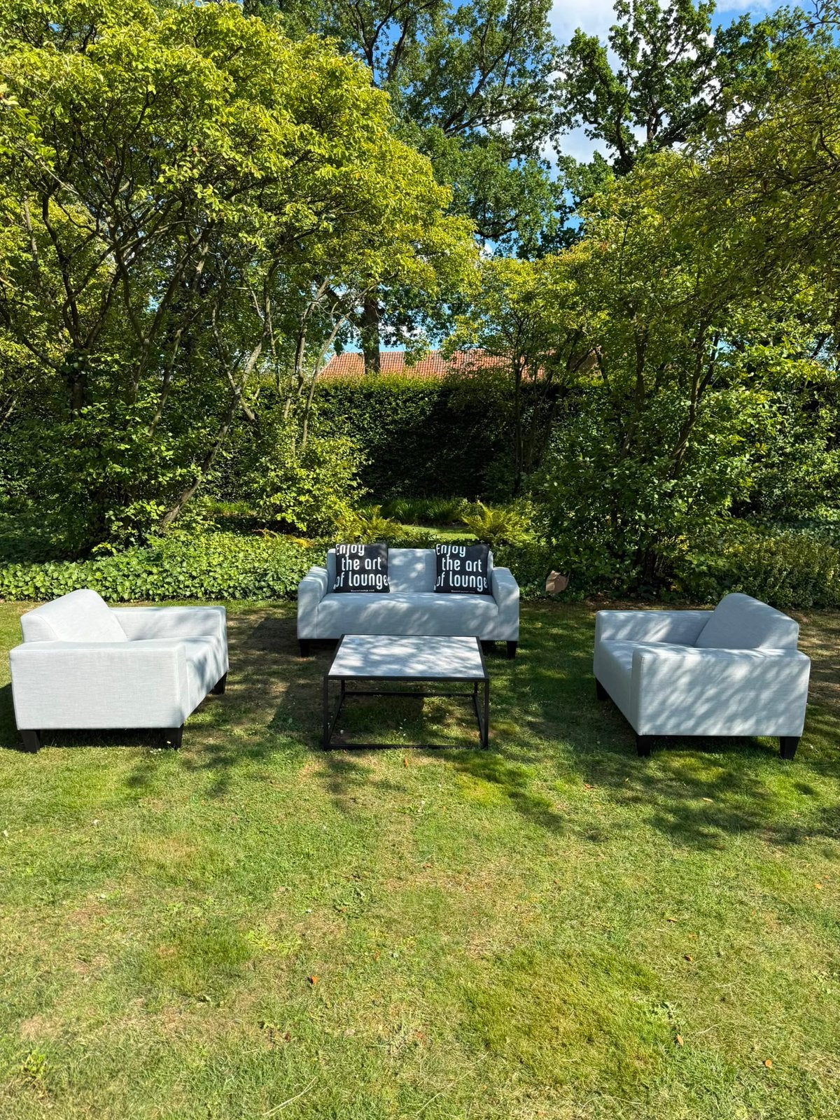 Luxe Sunbrella loungeset | VOLLEDIG NIEUW | ACTIE PRIJZEN |, Ophalen of Verzenden