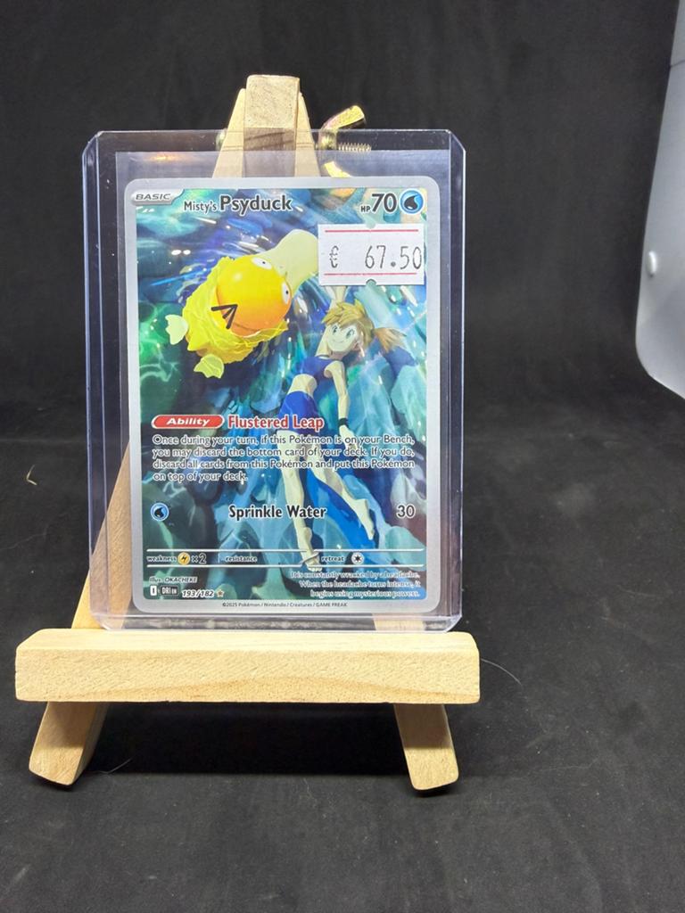 Misty’s psyduck dri 193 nm/nm, Ophalen of Verzenden, Zo goed als nieuw
