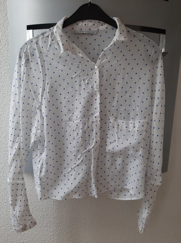 Zara Trafaluc Dames Blouse, maat S, Overige kleuren, Maat 36 (S), Gedragen, Zara Trafaluc