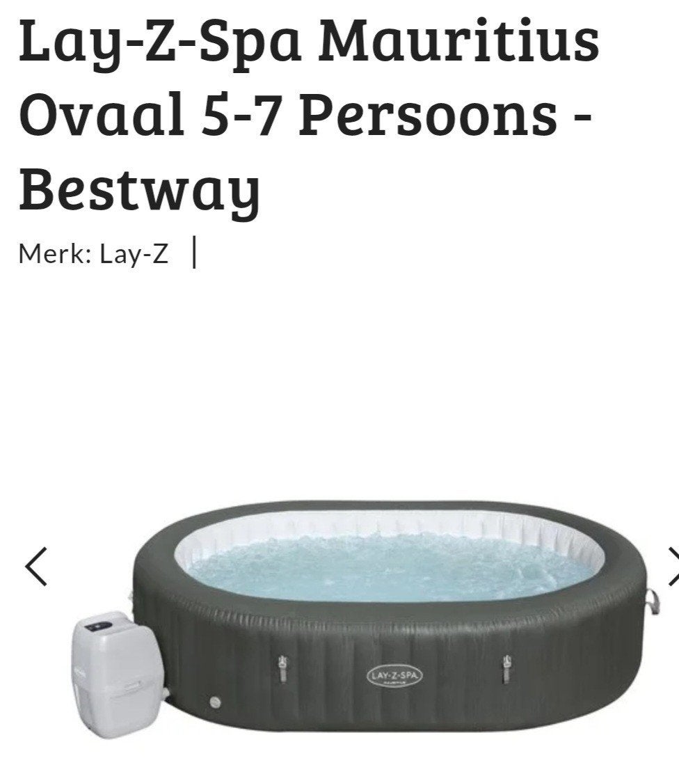 jacuzzi, Ophalen, Zo goed als nieuw, Filter, Opblaasbaar