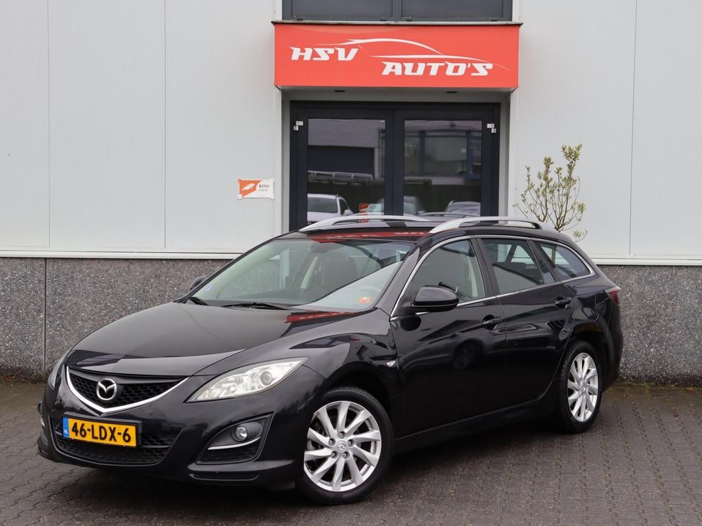 Mazda 6 Sportbreak 2.0 Business+ navi LM airco org NL, Auto's, Mazda, Voorwielaandrijving, Euro 5, Gebruikt, 4 cilinders