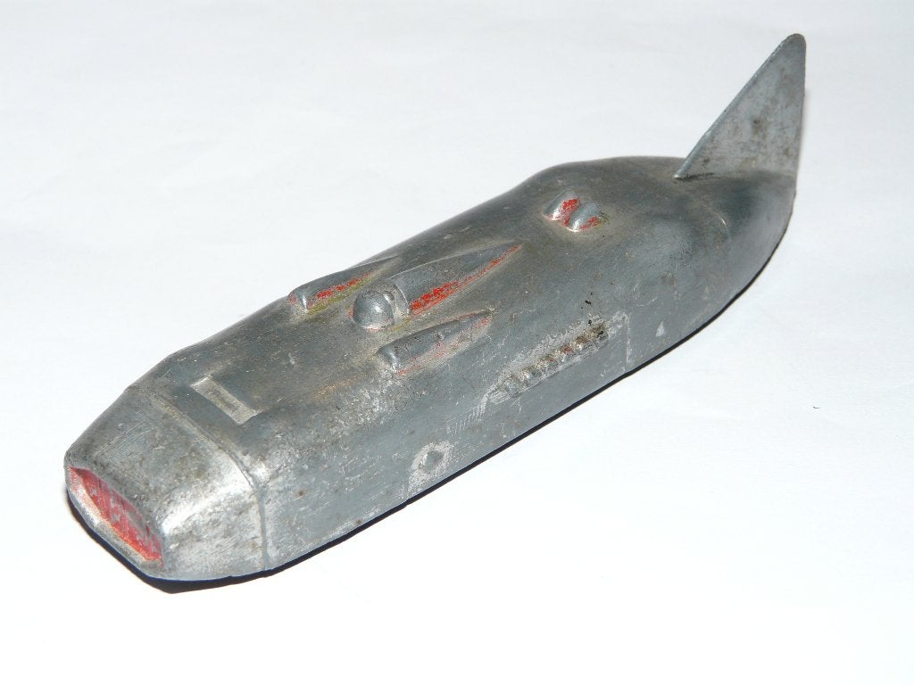 Dinky Toys - 23S - Streamlined Racing Car / Raceauto, Ophalen, Gebruikt, Auto, Dinky Toys