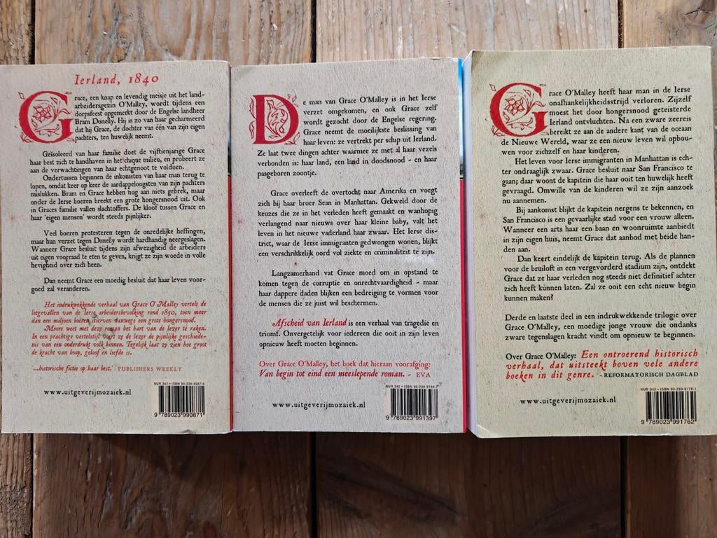 Serie Grace O'Malley., Boeken, Ophalen of Verzenden, Zo goed als nieuw