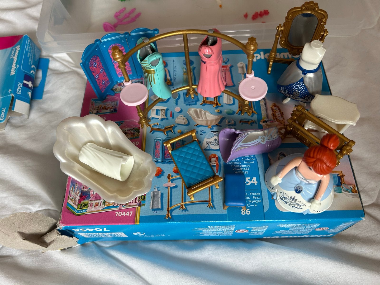 Playmobil Princess Kasteel Uitbreiding - Set 70454, Gebruikt, Complete set, Overige typen, Ophalen of Verzenden