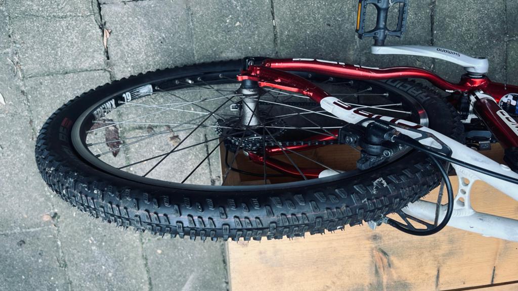 Cube LTD Comp Mountainbike - Wit/Rood, Overige merken, Gebruikt, Hardtail, Heren