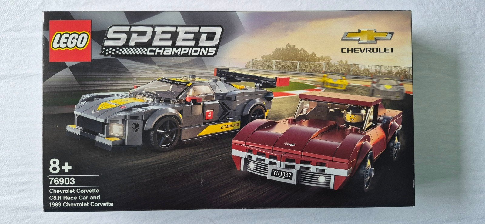 LEGO Speed Champions Chevrolet Corvette C8.R & 1969 Corvette, Ophalen of Verzenden, Nieuw, Overige merken