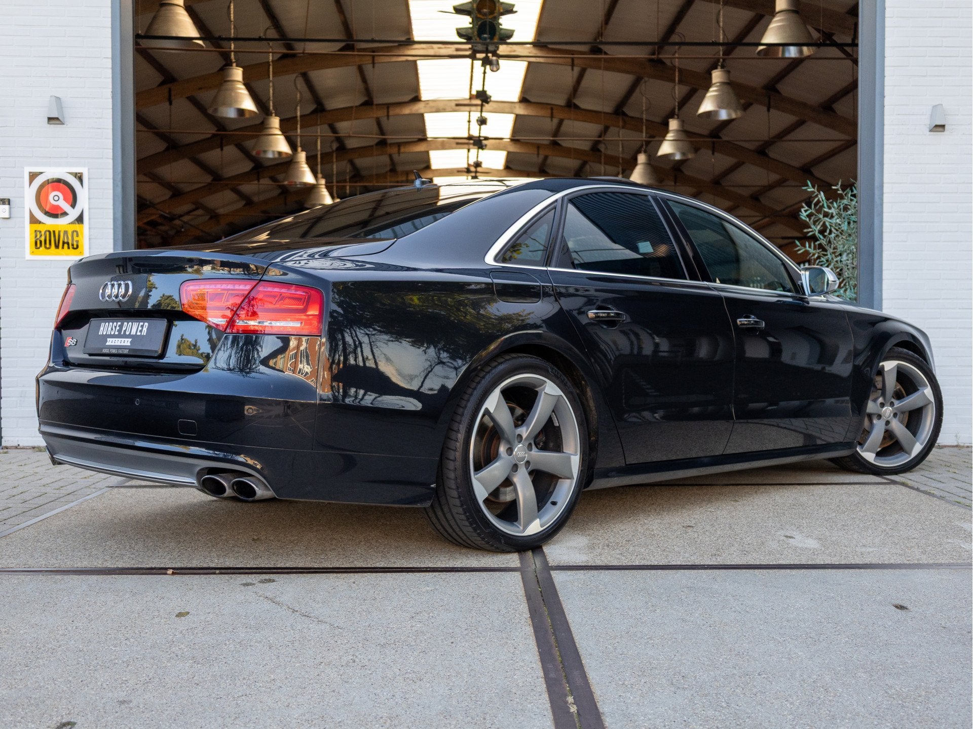 Audi S8 4.0 TFSI quattro Pro Line+ *Pano | ACC | Carbon | Bo, Automaat, Euro 5, Gebruikt, Zwart