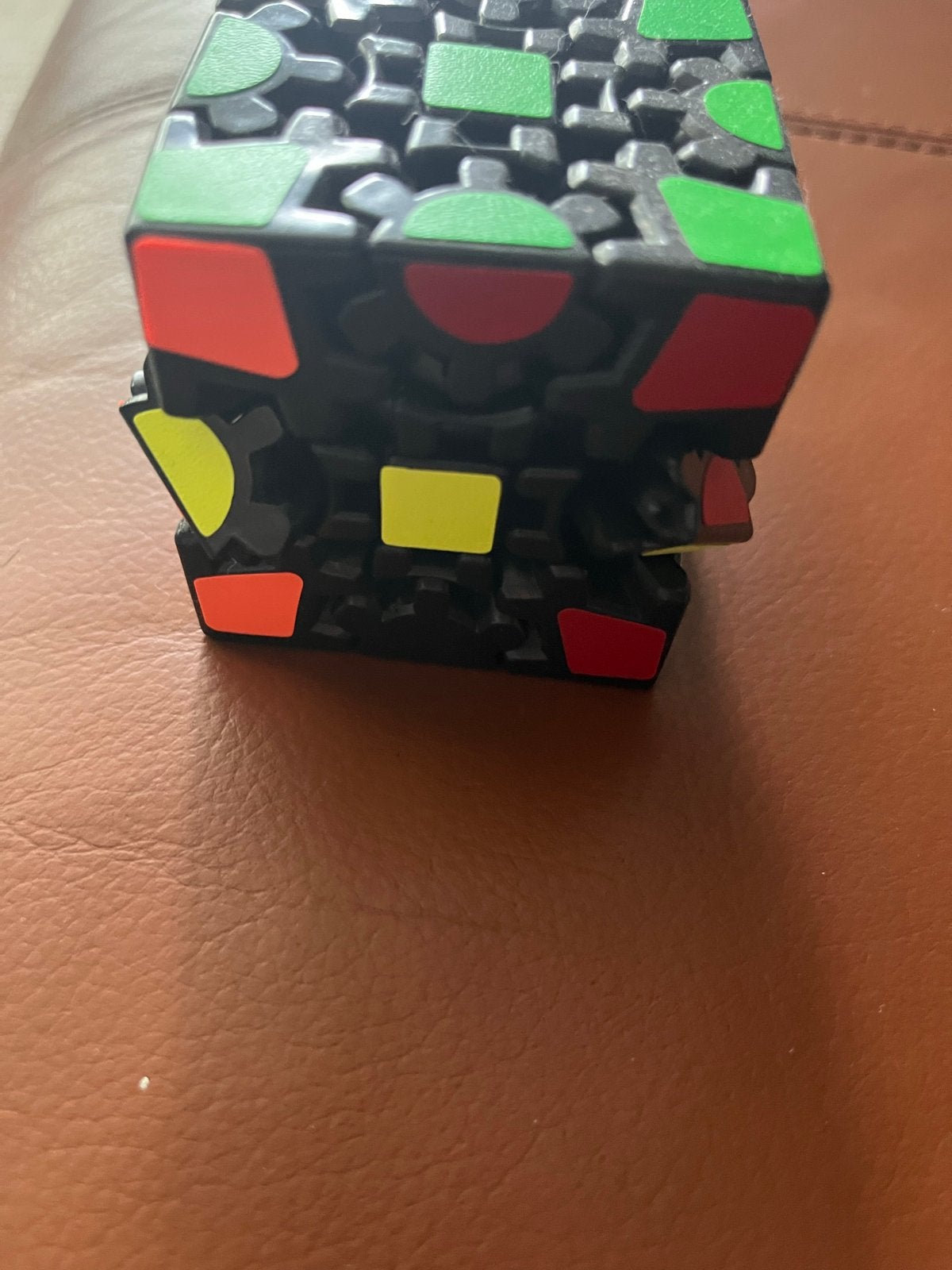 Rubik's Cube Gear Cube - Uitdagende Puzzel, Ophalen of Verzenden, Gebruikt, Puzzelen