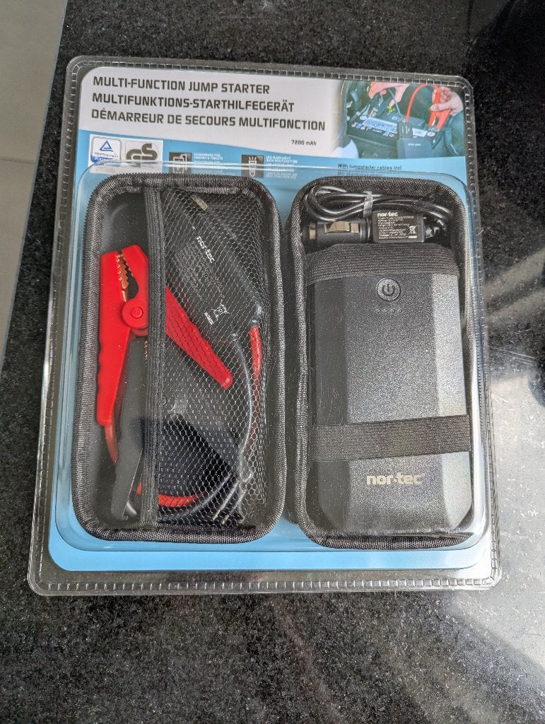 Nor-Tec multifunctional jumpstarter, Ophalen of Verzenden, Nieuw, Oplaadbaar