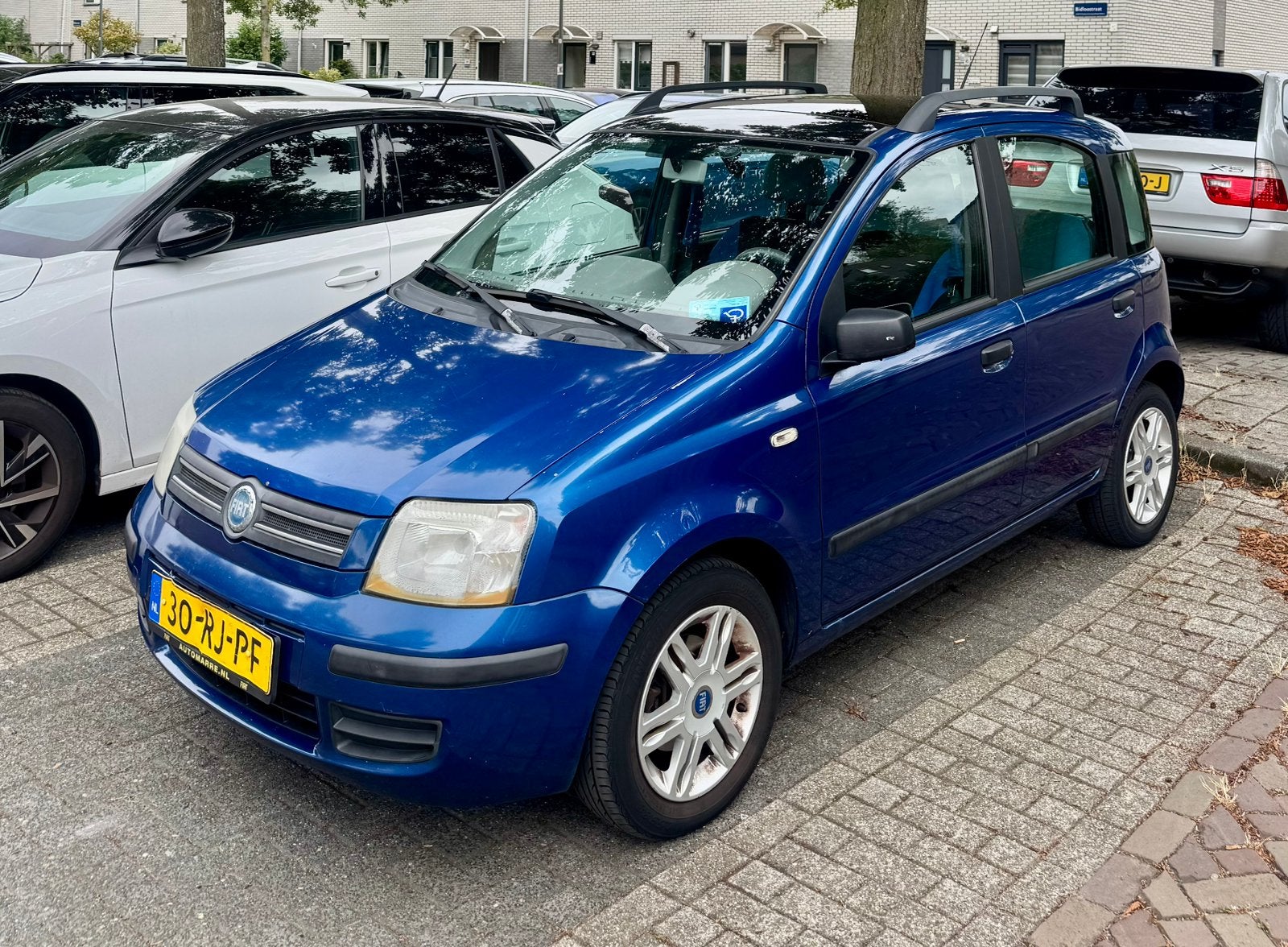 Fiat Panda Emotion 1.2 open panodak driem verv uitst onderh, Voorwielaandrijving, Stof, Origineel Nederlands, Handgeschakeld