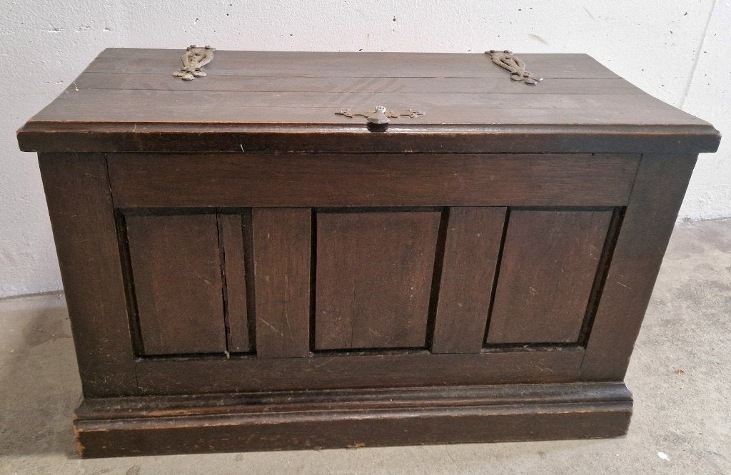 Houten dekenkist 82,5 x 38 x h50 cm .c, Huis en Inrichting, Woonaccessoires | Kisten, Ophalen, 50 – 75, Minder dan 50 cm, Gebruikt