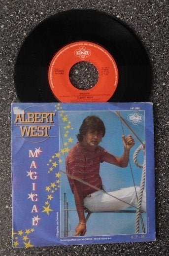 Albert West - magical, Cd's en Dvd's, Vinyl | Nederlandstalig, Verzenden, Zo goed als nieuw, 7 inch, Levenslied of Smartlap