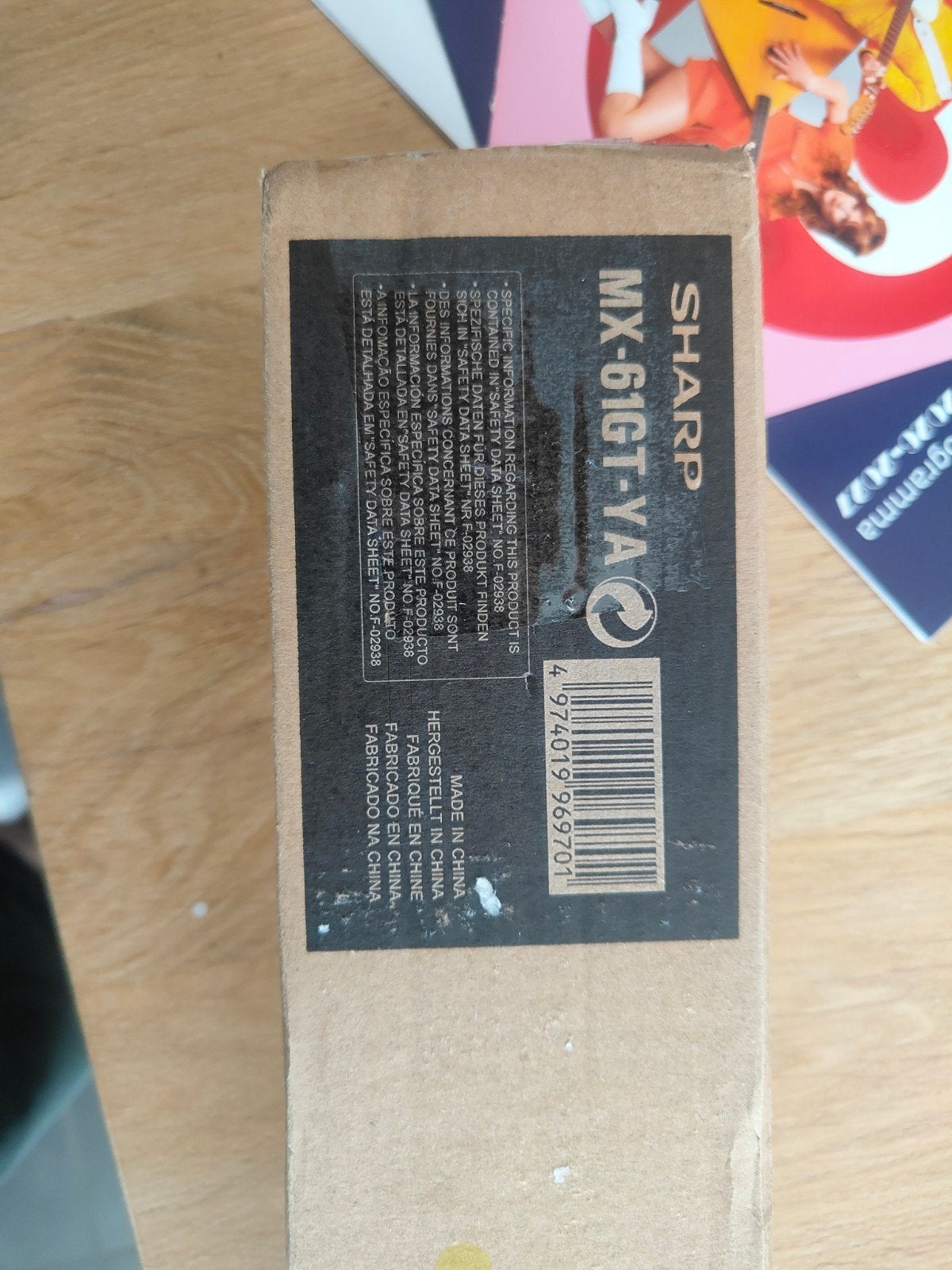 Sharp MX61GTYA, Ophalen, Nieuw, Toner, Sharp