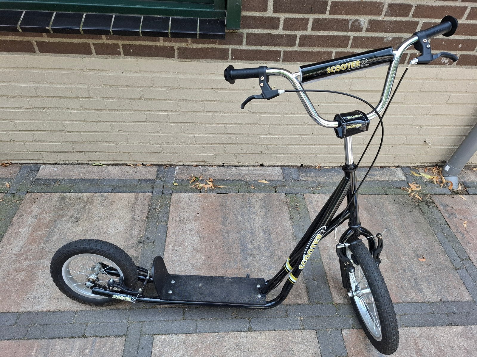 Stevige step met handremmen - Ideaal voor kinderen!, Ophalen, Gebruikt, Gewone step, Scooter