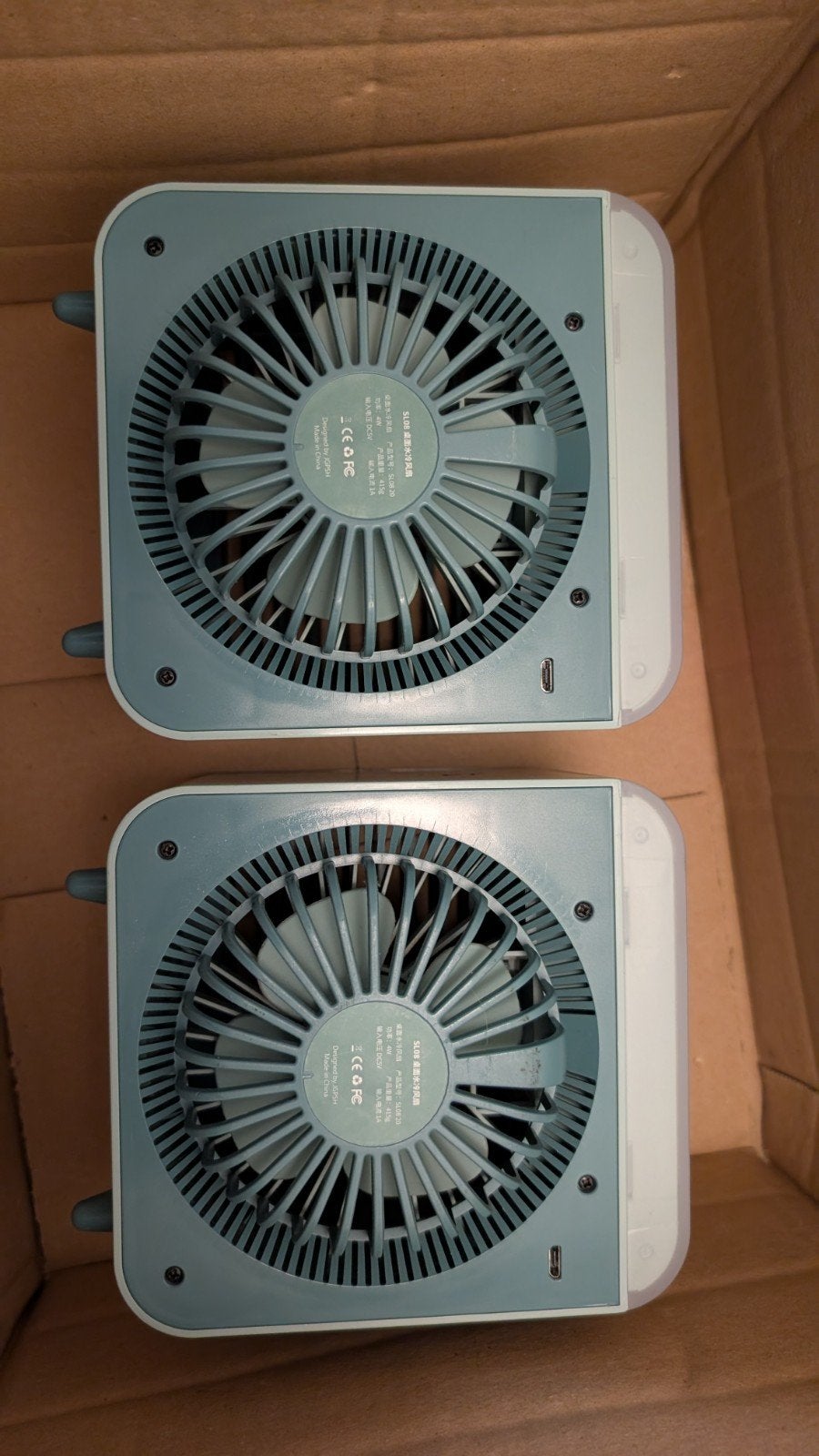 USB Ventilatoren voor Camping - Set van 2, Ophalen of Verzenden, Gebruikt