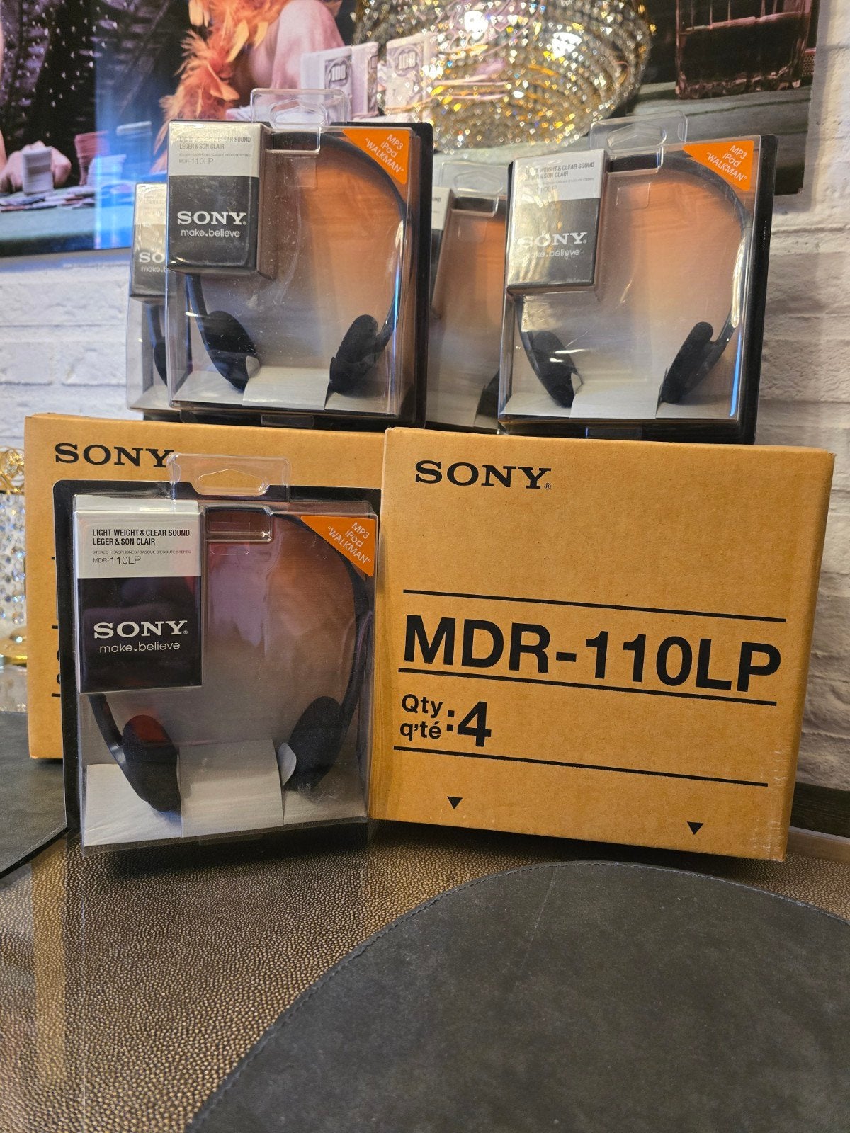 Sony MDR-110LP koptelefoon - New old stock, Ophalen of Verzenden, Nieuw, Zwart, Sony