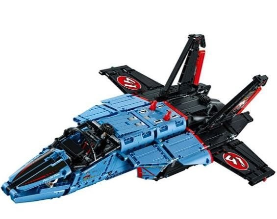 Lego technic straaljager 42066, Ophalen of Verzenden, Gebruikt