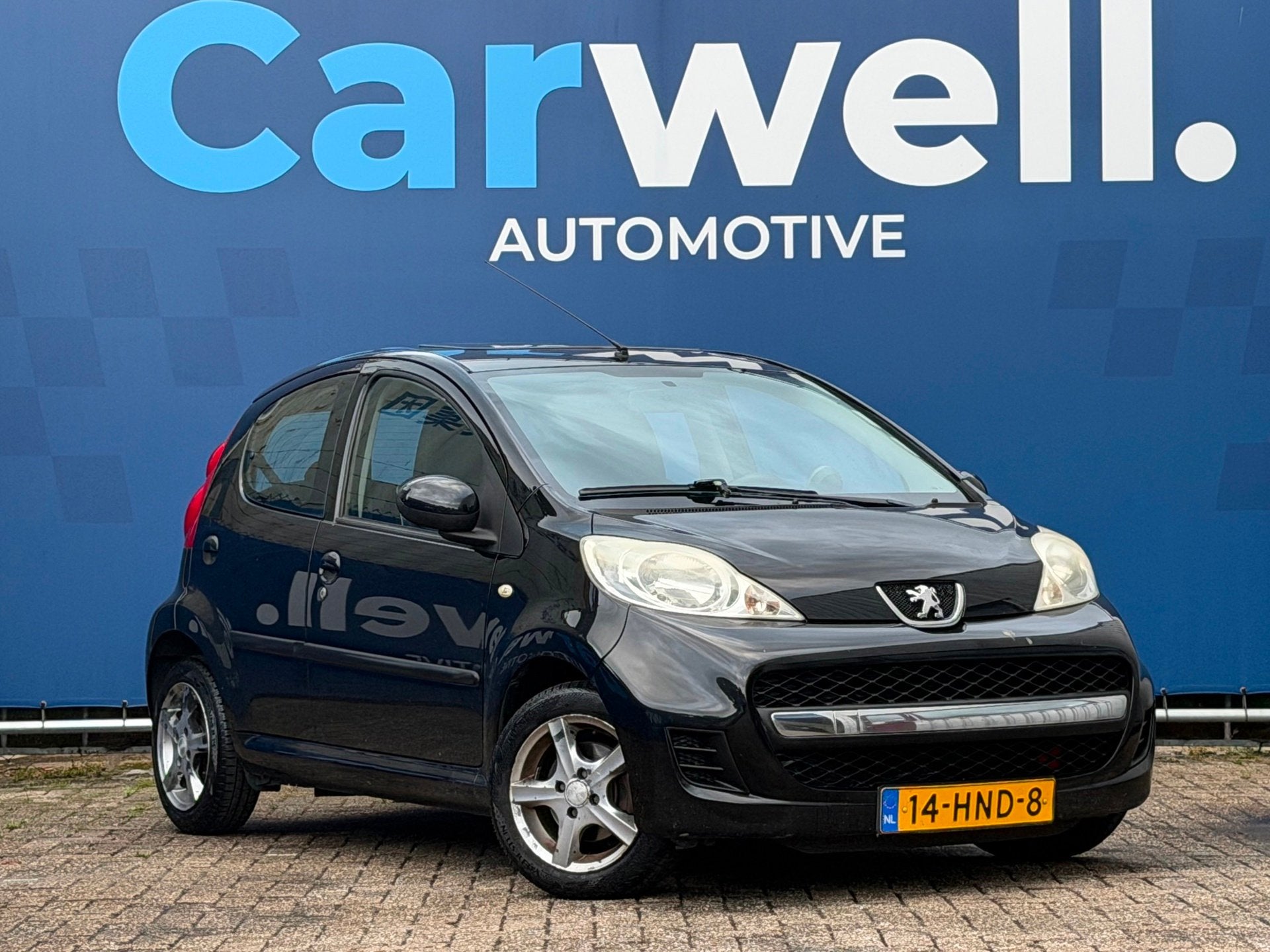 Peugeot 107 1.0-12V XR |Airco|Schuifdak|ElektrischeRamen|Tou, Auto's, Peugeot, Voorwielaandrijving, Stof, Gebruikt, Zwart