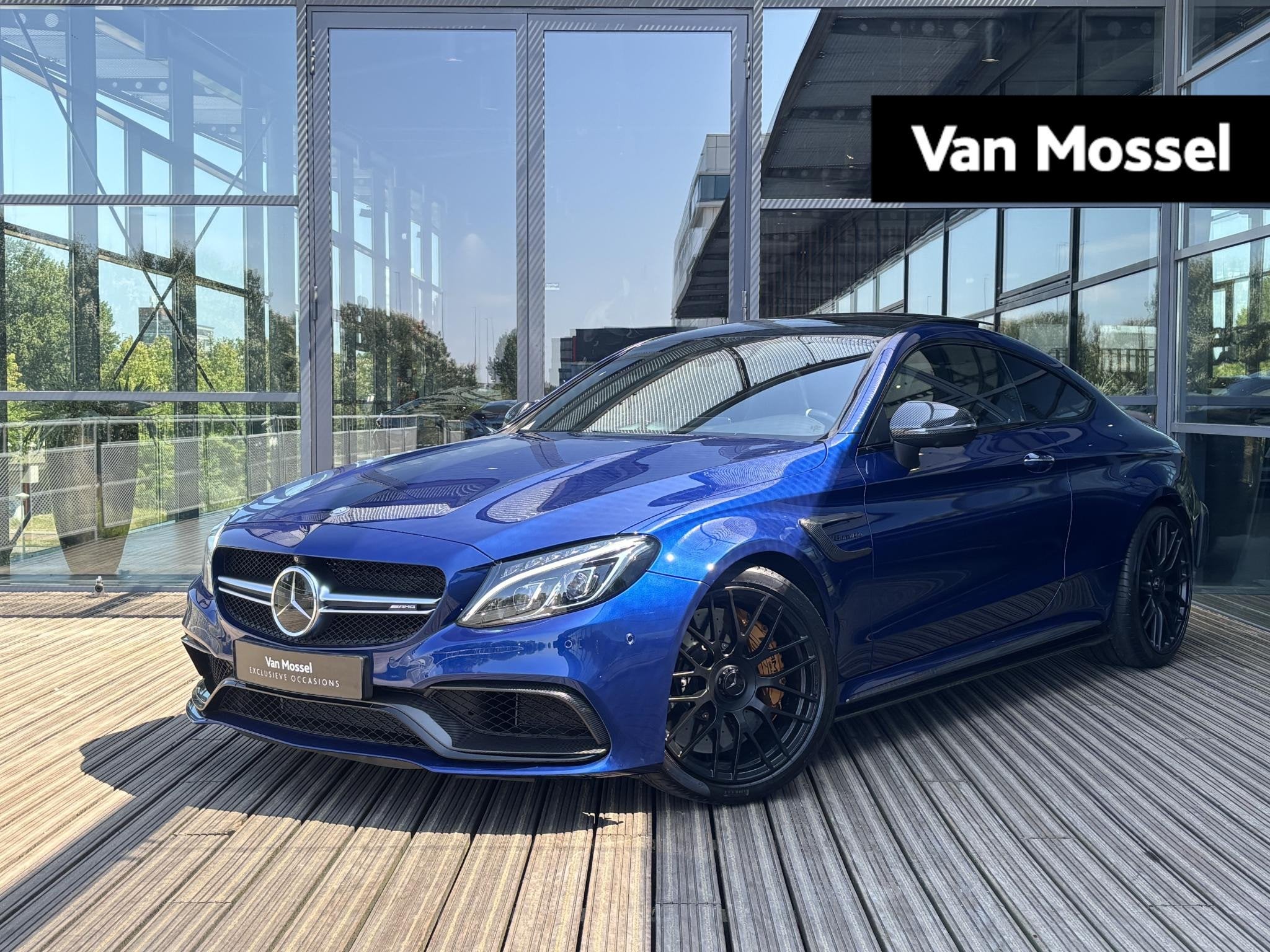 Mercedes-Benz C-klasse Coupé AMG 63 S | KERAMISCH | BURMEST, Auto's, Mercedes-Benz, Bedrijf, Te koop, C-Klasse, 360° camera, ABS
