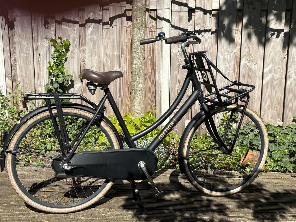 Cortina Transportfiets 48 inch - Gebruikt met lichte schade, Terugtraprem, Gebruikt, 47 tot 50 cm, Versnellingen