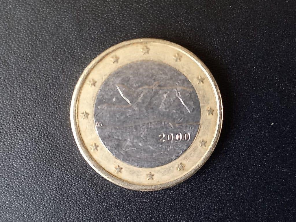 020: 1 Euro munt in nieuwstaat Finland 2000, Verzenden, Finland, 1 euro, Losse munt