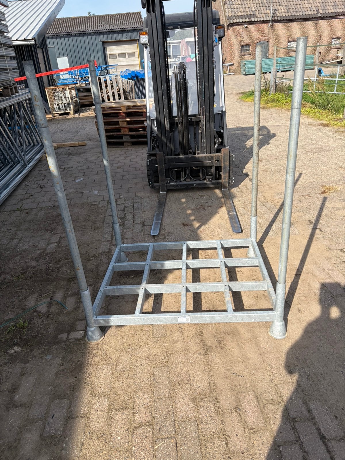 Ijzeren bok bokken bak, Doe-het-zelf en Verbouw, 100 liter of meer, Ophalen, Zo goed als nieuw, Transportkar