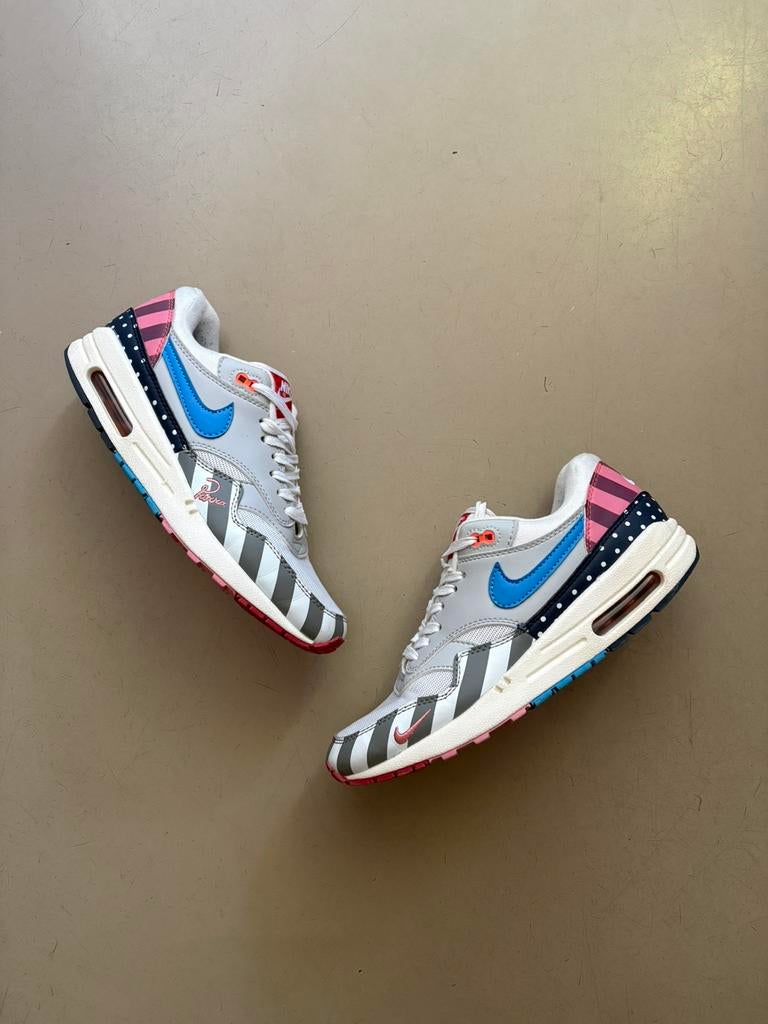 Nike Air Max 1 x Parra 2018 | Maat 41, Overige kleuren, Ophalen of Verzenden, Sneakers of Gympen, Gedragen