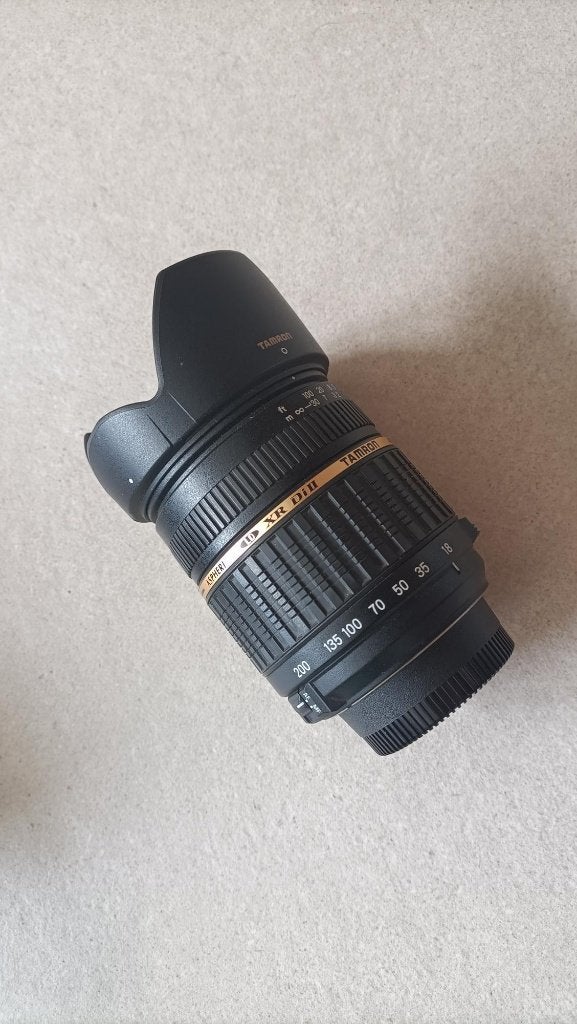 Tamron AF 18-200mm f/3.5-6.3 XR DI II, Audio, Tv en Foto, Fotografie | Lenzen en Objectieven, Gebruikt, Beschermhoes/tas, Telelens