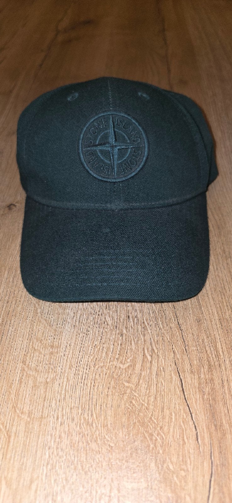 Groene Stone Island pet - Maat L, Ophalen of Verzenden, 58 of 59 cm (L, 7¼ of ⅜ inch), Gedragen, Stone Island