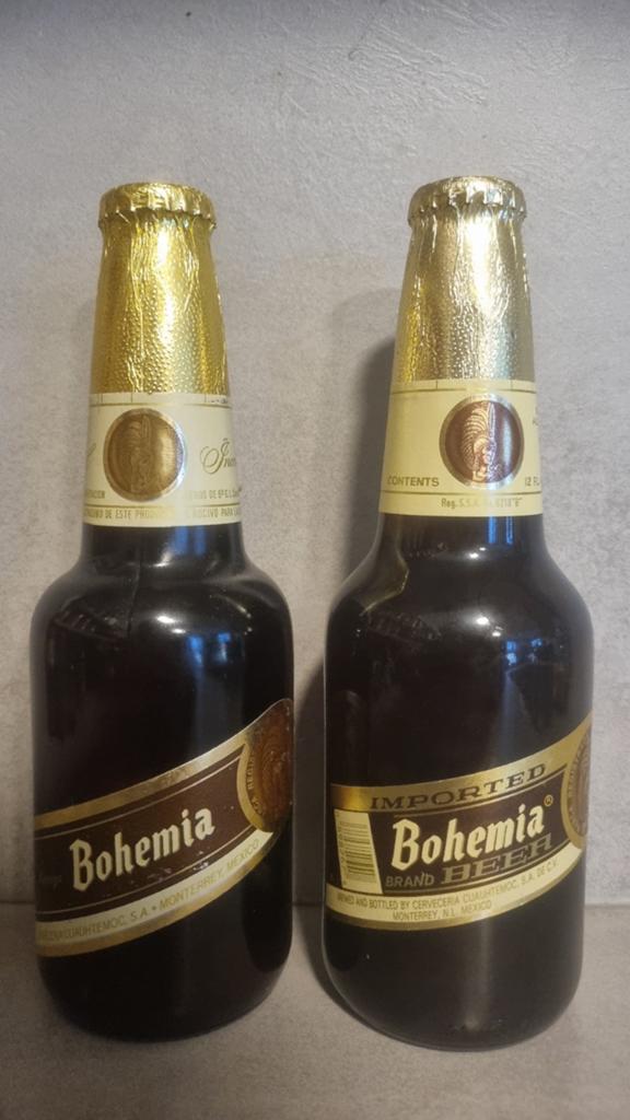 Bohemia '85-'94 & import '98 - Cuauhtémoc, Monterrey, Mexico, Ophalen of Verzenden, Zo goed als nieuw, Glas of Glazen, Overige merken