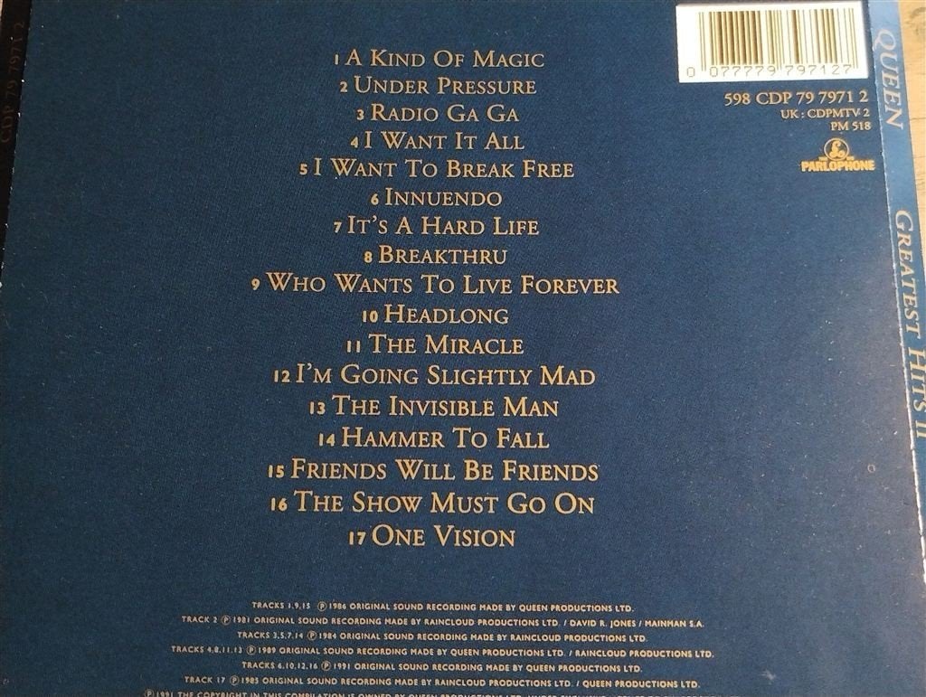 Queen - Greatest Hits II, Ophalen of Verzenden, Zo goed als nieuw, Poprock