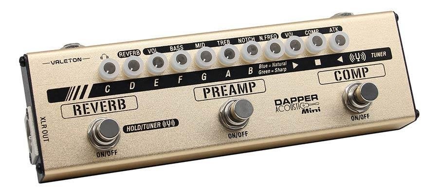 Valeton Dapper Acoustic Mini multi-effect pedaal, ., Nieuw, Ophalen of Verzenden, Multi-effect