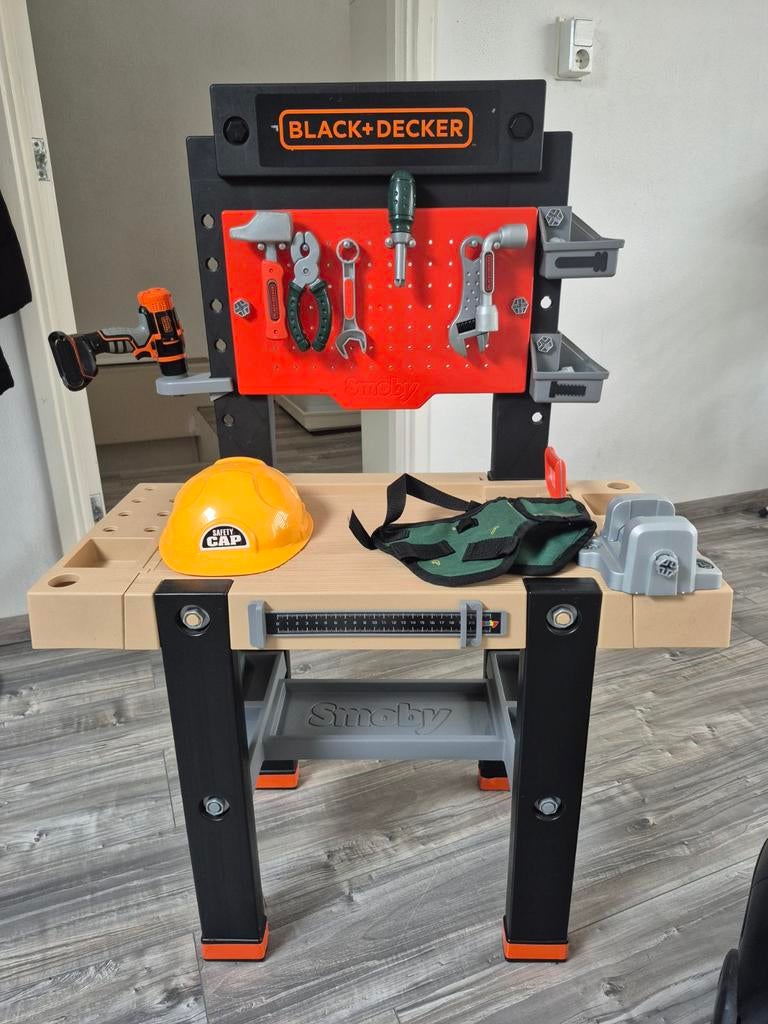 Werkbank black en decker, Kinderen en Baby's, Speelgoed | Speeltafels, Ophalen of Verzenden
