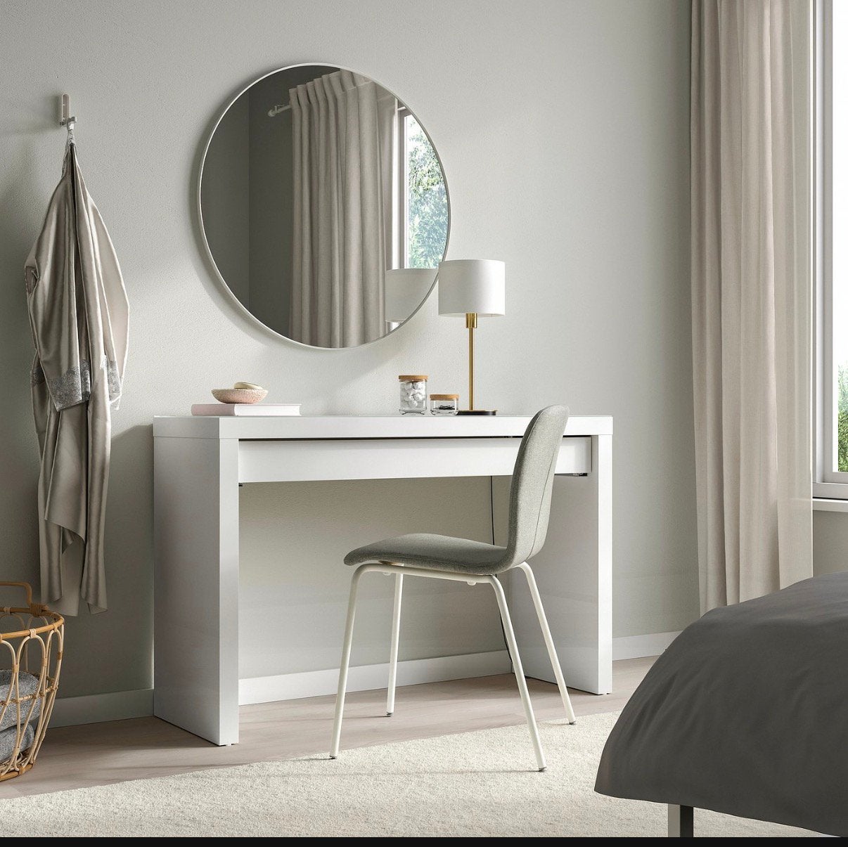 Malm toilettafel nieuw in doos, Ophalen, Nieuw, 50 tot 100 cm, Minder dan 100 cm