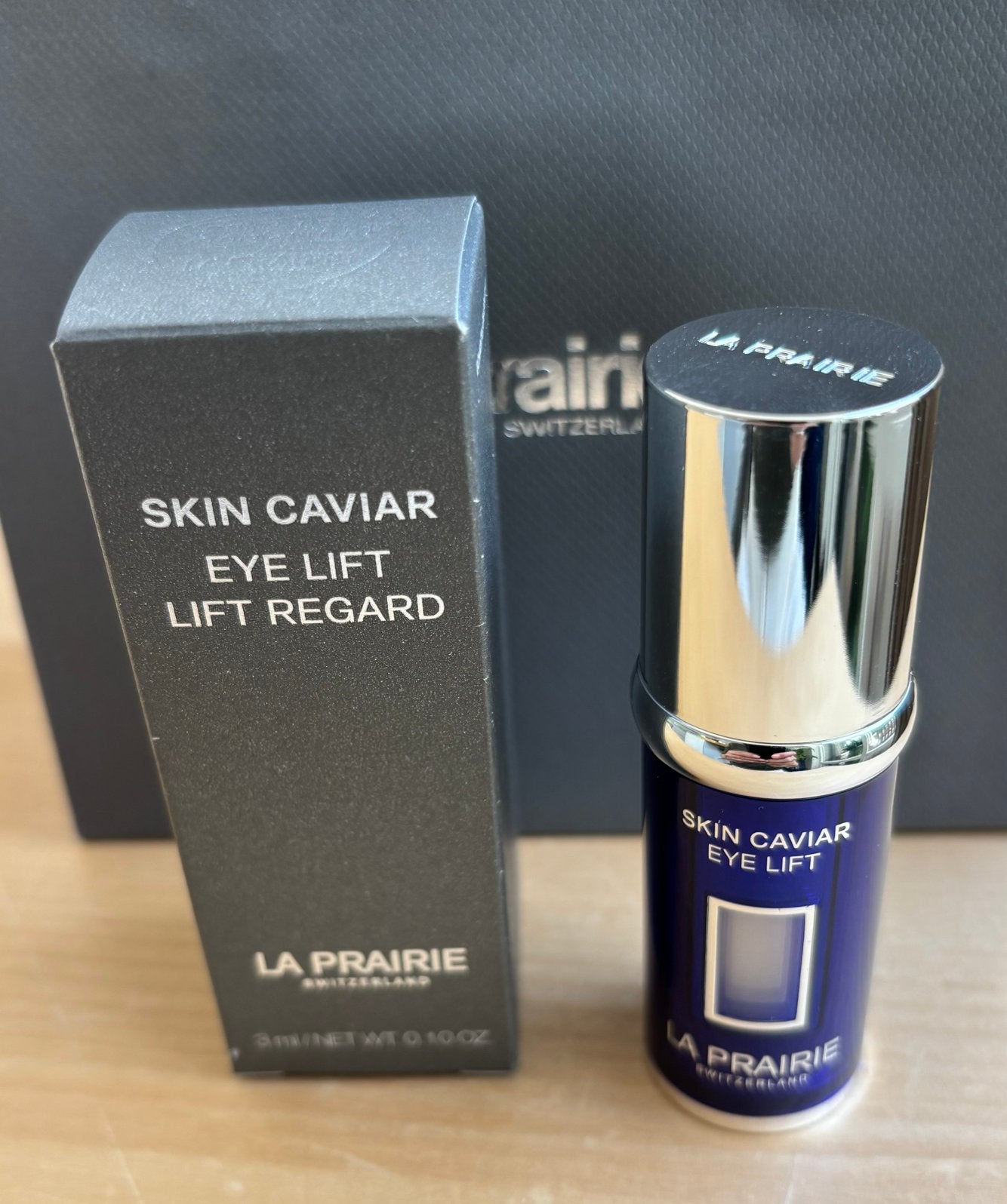 La Prairie Skin Caviar luxe miniatuur Eye lift 3ml Nieuw, Verzenden, Nieuw, Ogen
