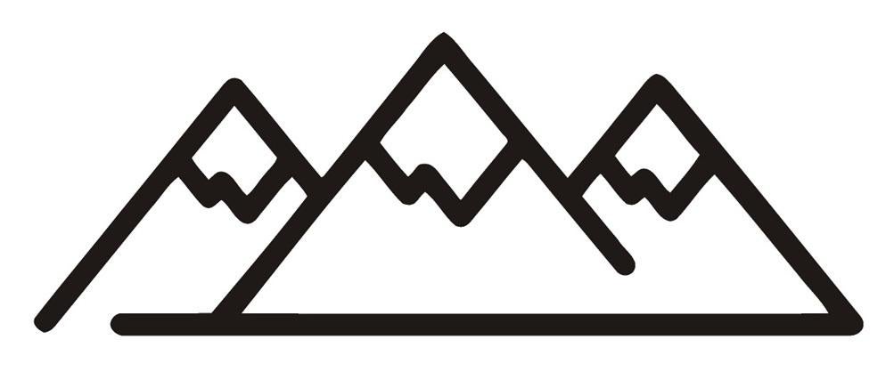 camper caravan bus sticker driehoek bergen, Caravans en Kamperen, Camper-accessoires, The River House, Info@theriverhouse.nl, Nieuw