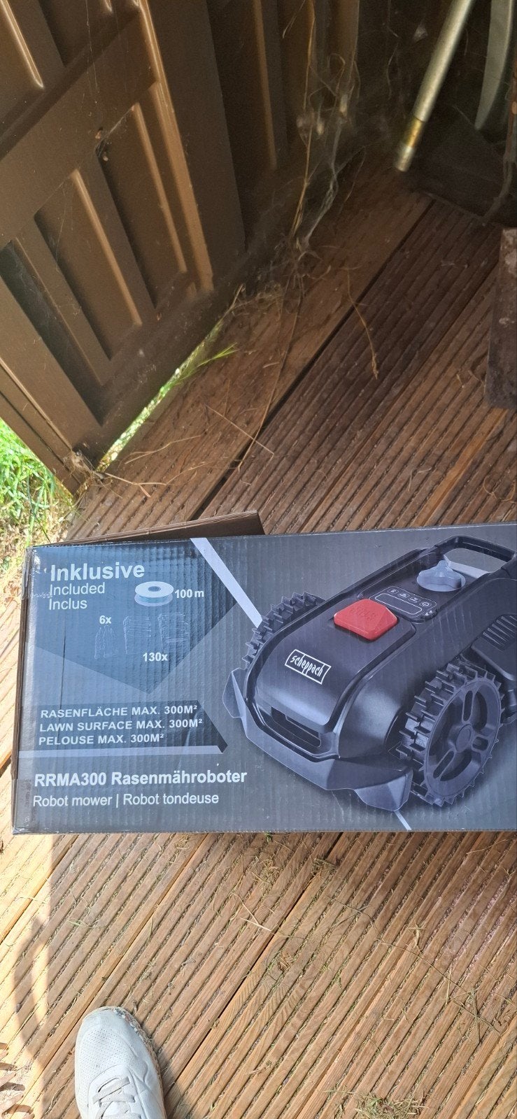 een robotmaaier van Scheppach, Ophalen, Scheppach, Zo goed als nieuw, Minder dan 20 cm