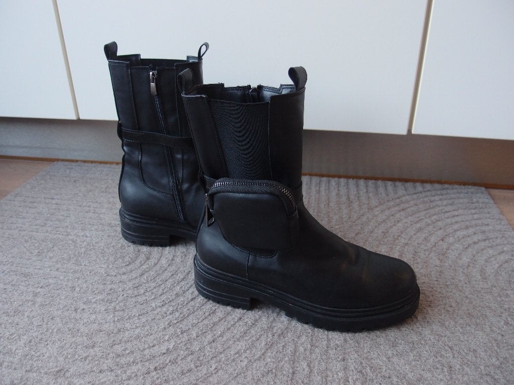 Erg mooie Shoeby eksept dames laarzen schoenen maat 40, Zwart, Lage of Enkellaarzen, Ophalen of Verzenden, Zo goed als nieuw