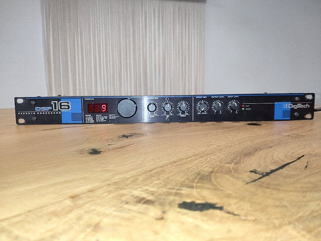 Digitech DSP16 Digital Effects Processor, Muziek en Instrumenten, Ophalen of Verzenden, Gebruikt, Delay of Echo