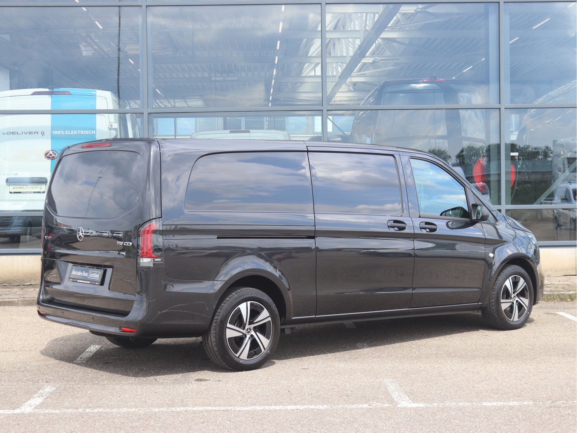 Mercedes-Benz Vito 119 CDI L3 Select | AIRCO/CAMERA/2.500KG, Auto's, Automaat, Gebruikt, Zwart, Bedrijf