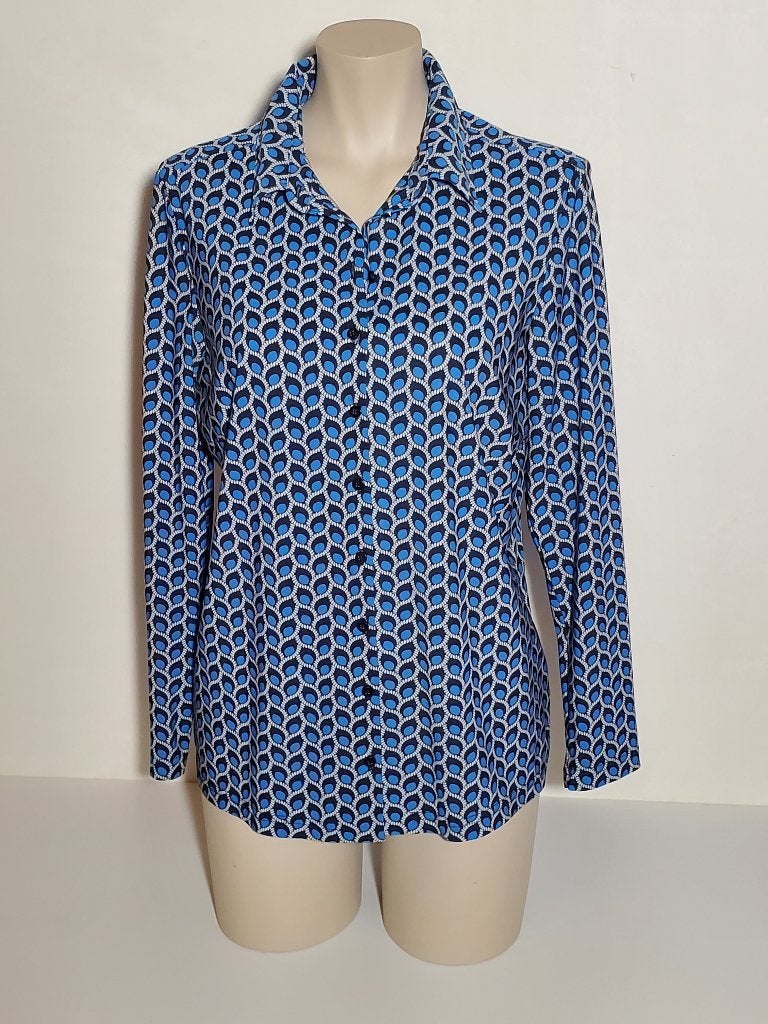 Studio Anneloes Poppy Bird shirt maat XL – Black, Cobalt, Studio Anneloes, Blauw, Maat 46/48 (XL) of groter, Ophalen of Verzenden