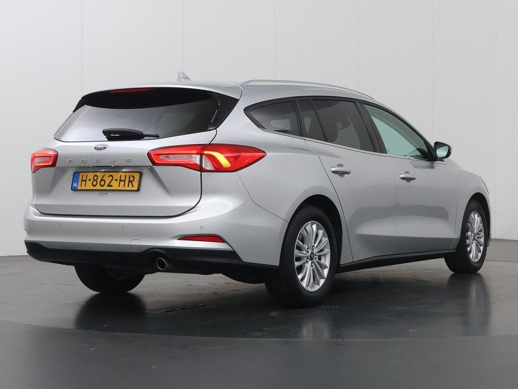 Ford Focus Wagon 1.0 EcoBoost Titanium Business | Winterpakk, Auto's, Ford, Gebruikt, 1283 kg, Origineel Nederlands, Zilver of Grijs