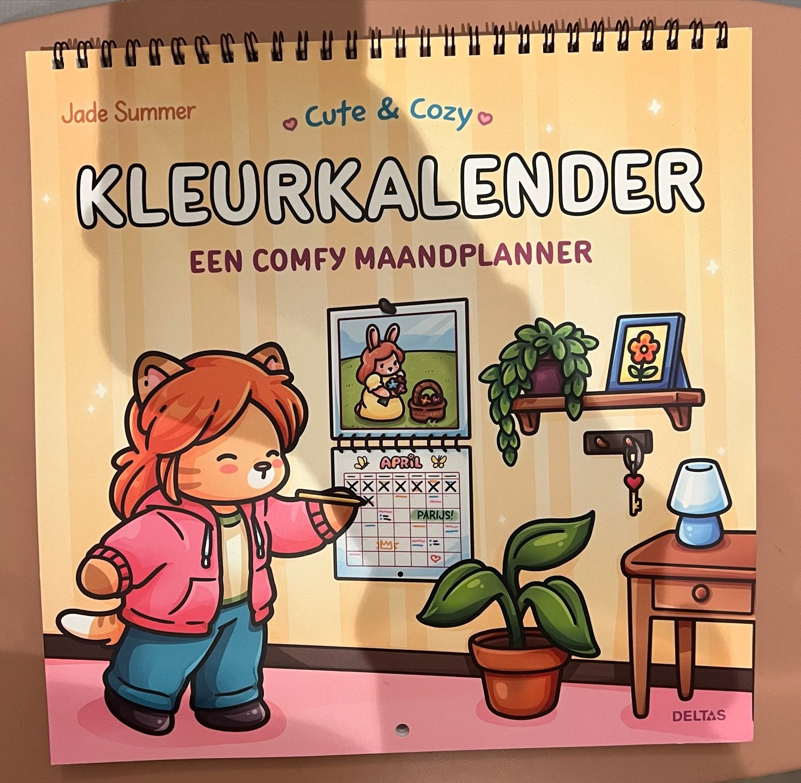 Comfy kleur maandplanner, Diversen, Verzenden, Maandkalender, Nieuw