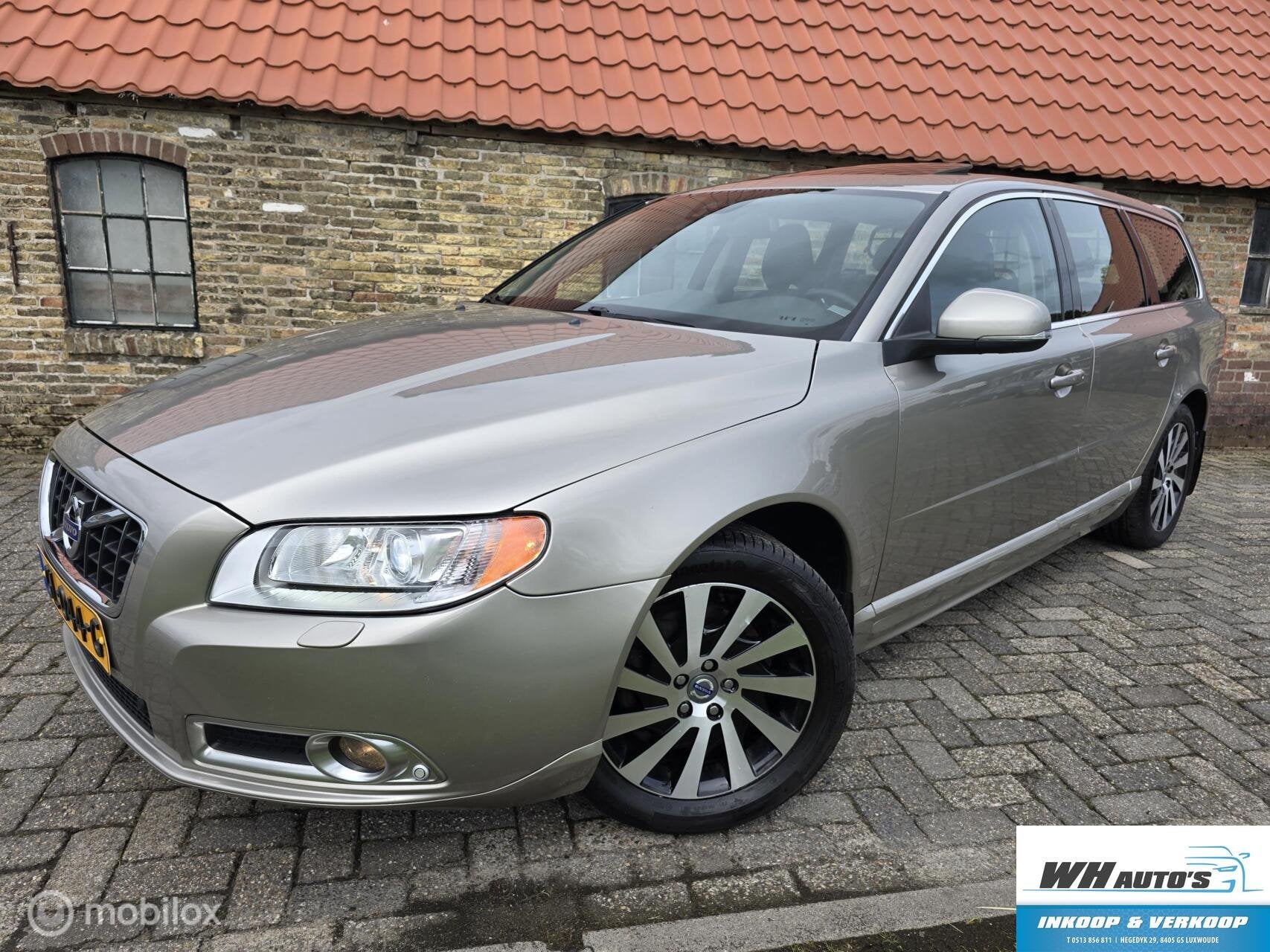 Volvo V70 3.0 T6 AWD Summum luxe uitvoering!, Automaat, Euro 5, Automatische klimaatregeling, Gebruikt