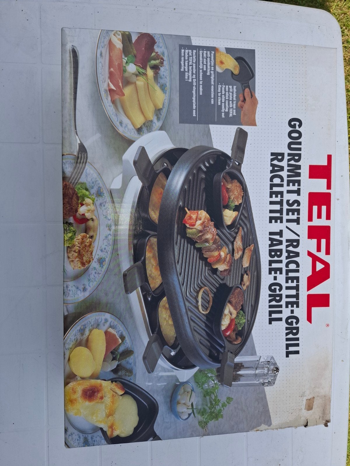 Tefal Gourmet Set / Raclette-Grill - Nieuw in doos, Ophalen of Verzenden