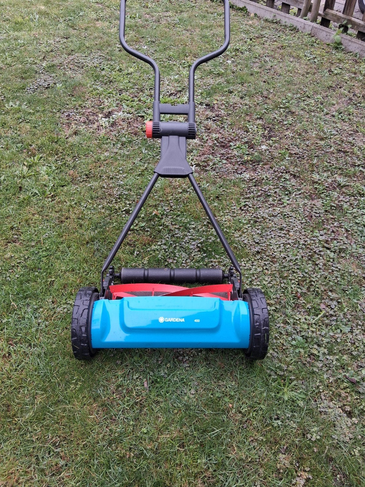 Gardena 400 Handgrasmaaier - Zo goed als nieuw, Tuin en Terras, Handgrasmaaier, Ophalen of Verzenden, Zo goed als nieuw, 30 t/m 39 cm
