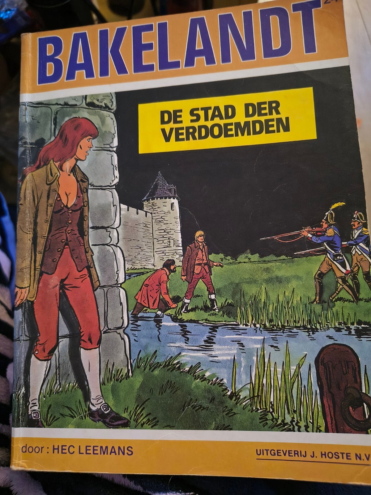 Bakelandt - De Stad der Verdoemden (Nr. 24) - Hec Leemans, Meerdere stripboeken, Ophalen of Verzenden, Gelezen, Hec Leemans