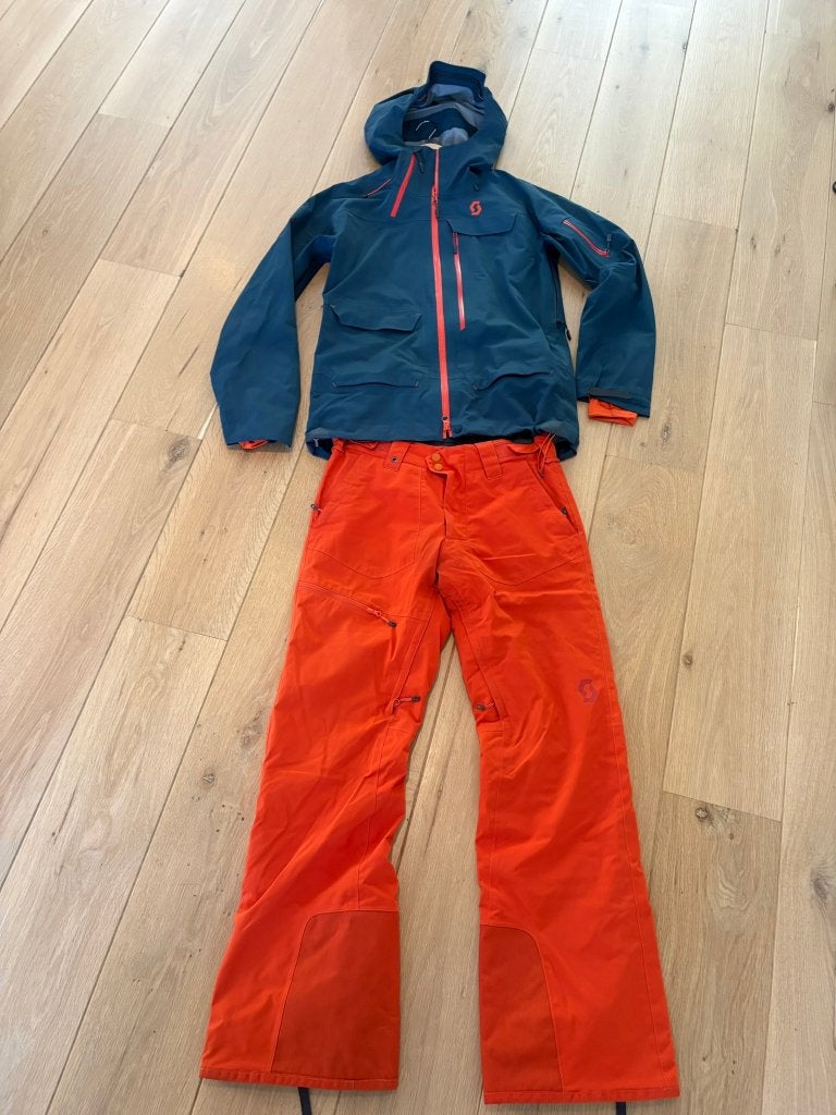 SCOTT heren – hardshell jack + gevoerde broek – maat S, Kleding | Heren, Ophalen of Verzenden, Zo goed als nieuw, Maat 46 (S) of kleiner