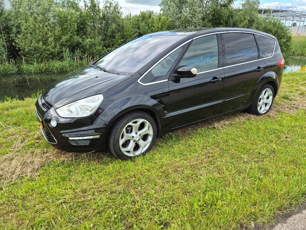 Ford S-Max 2.0 Stci 149KW Powershift 2011 Zwart, Stof, 4 cilinders, 7 stoelen, Zwart