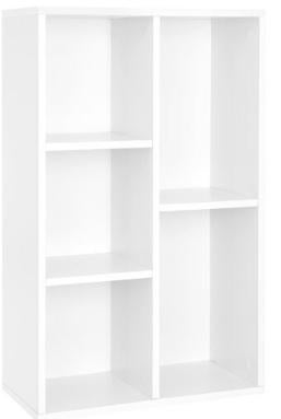 Hoppa! LBC25WT Boekenplank Staand 5 Vakken van €69 voor €13, ., Nieuw, Ophalen of Verzenden, .